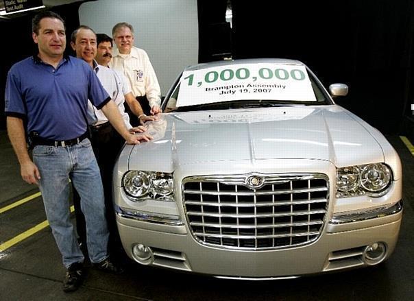 The one millionth LX was an award-winning Chrysler 300, rolling-off the line as part of todays employee celebration.